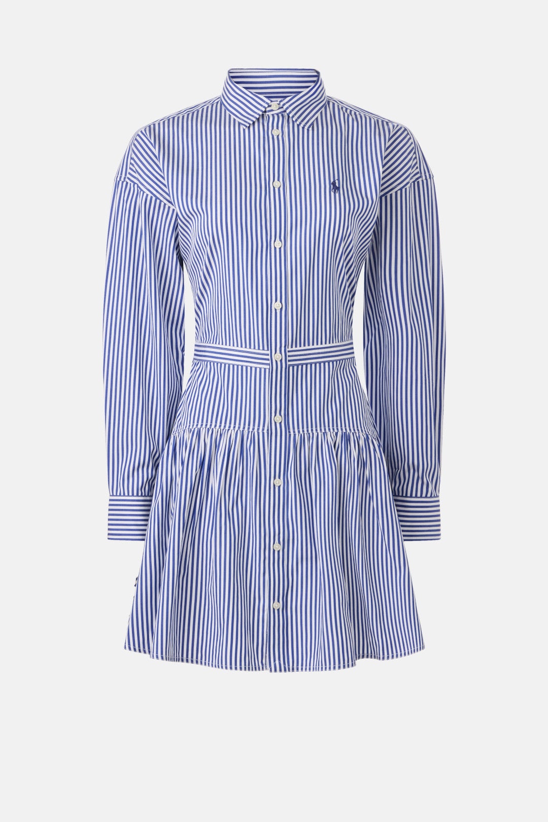 Blue Stripe Button Down Dress by Polo Ralph Lauren 4
