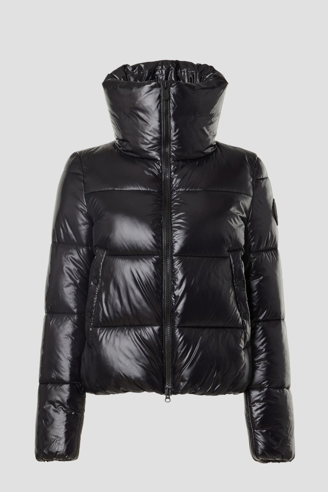 Black Isla Puffer Jacket by Save the Duck | Rent the Runway