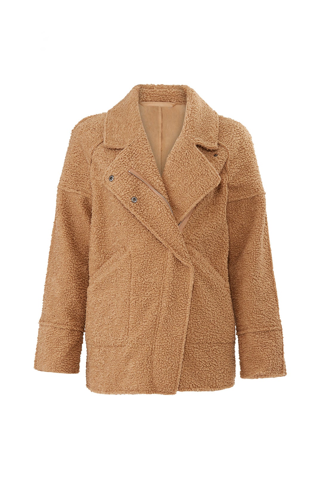 Faux Shearling World Tour Coat by C/MEO COLLECTIVE