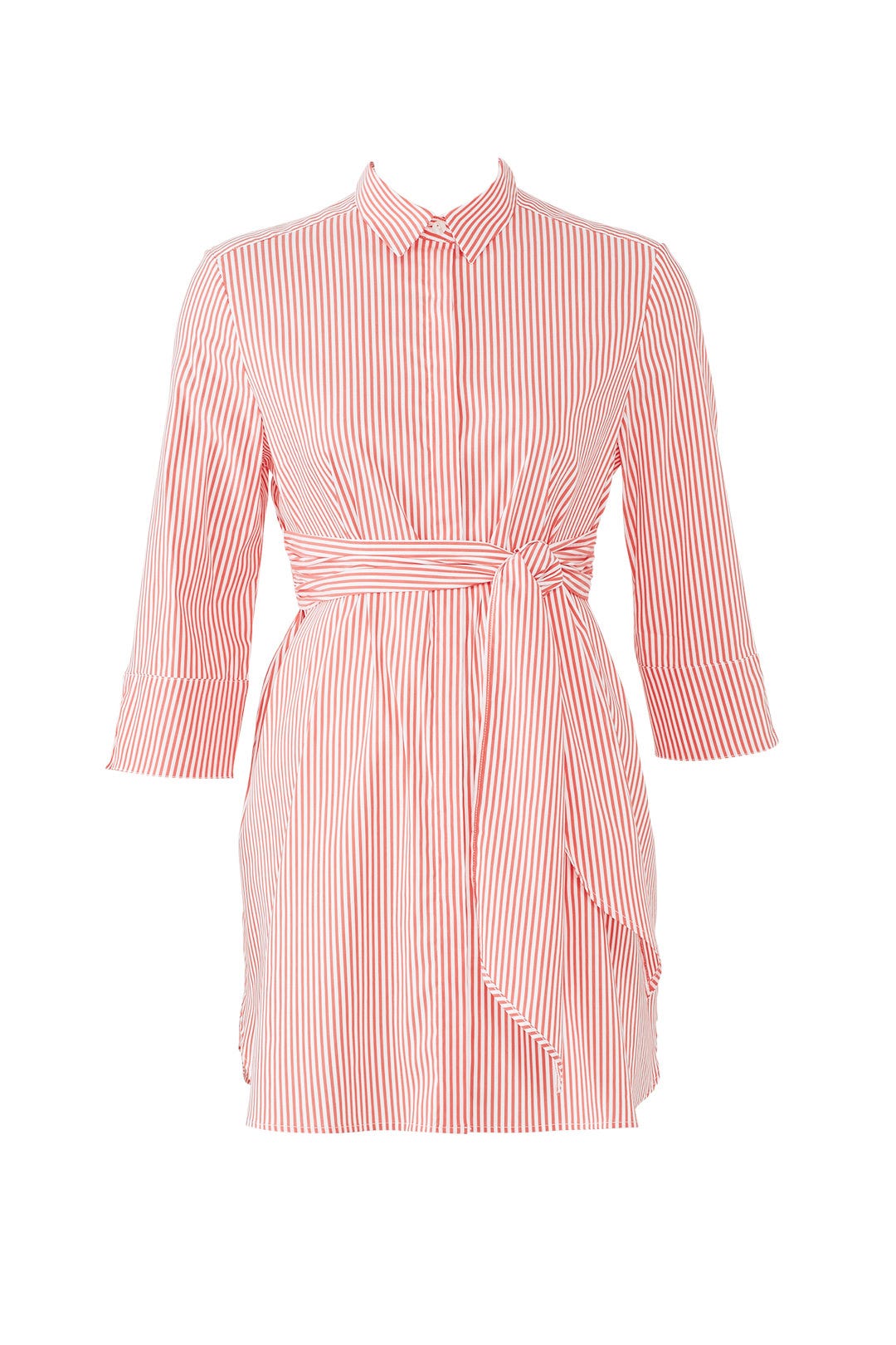 Red Dora Maternity Shirt by Isabella Oliver 3