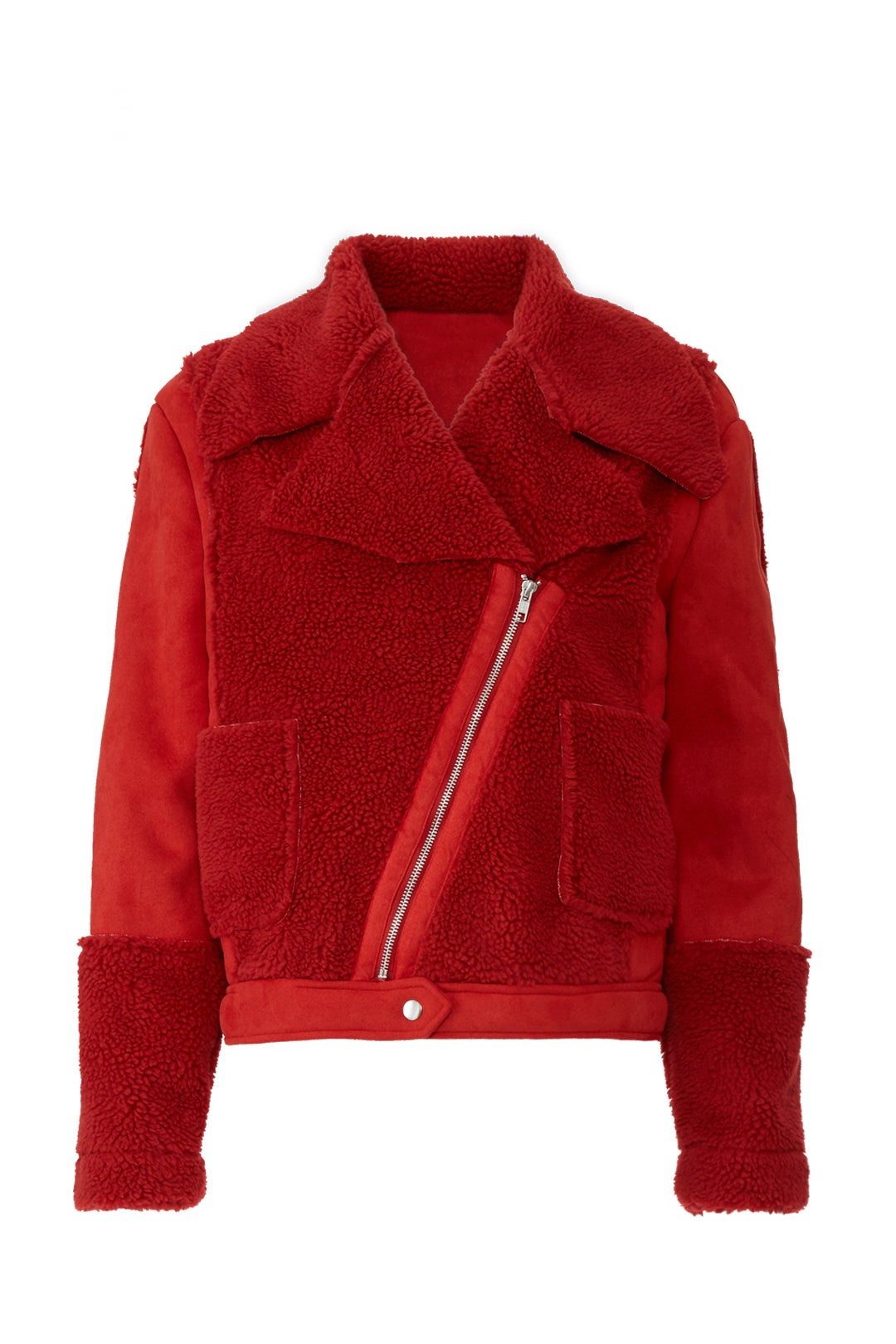 Alissa Faux Sherpa Jacket by MINKPINK 3