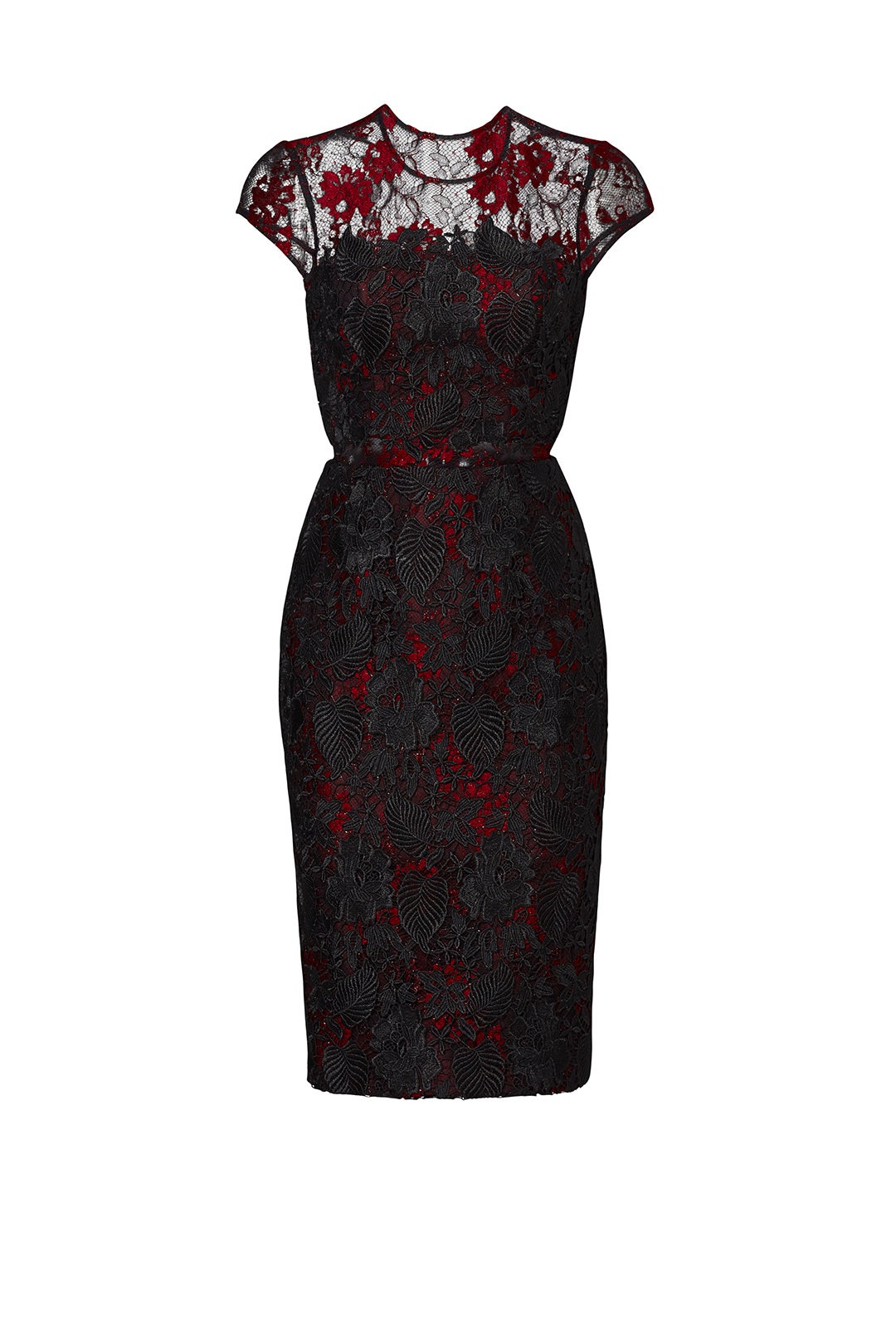 Royal Rose Sheath Dress by ML Monique Lhuillier 3