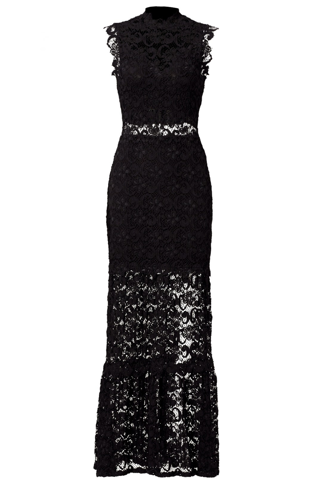 Black Dixie Lace Gown by Nightcap | Rent the Runway