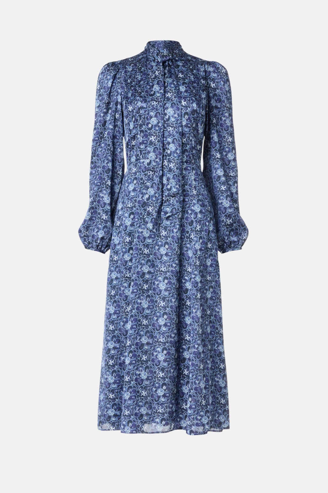 Satin Long Sleeve Midi Dress by Adam Lippes x RTR | Rent the Runway