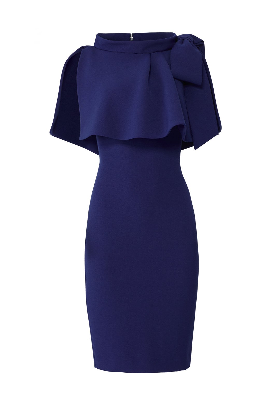 Sapphire Capelet Sheath by Badgley Mischka 3