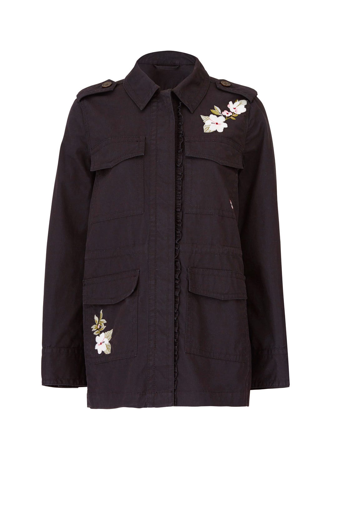 Floral Army Jacket by kate spade new york 3