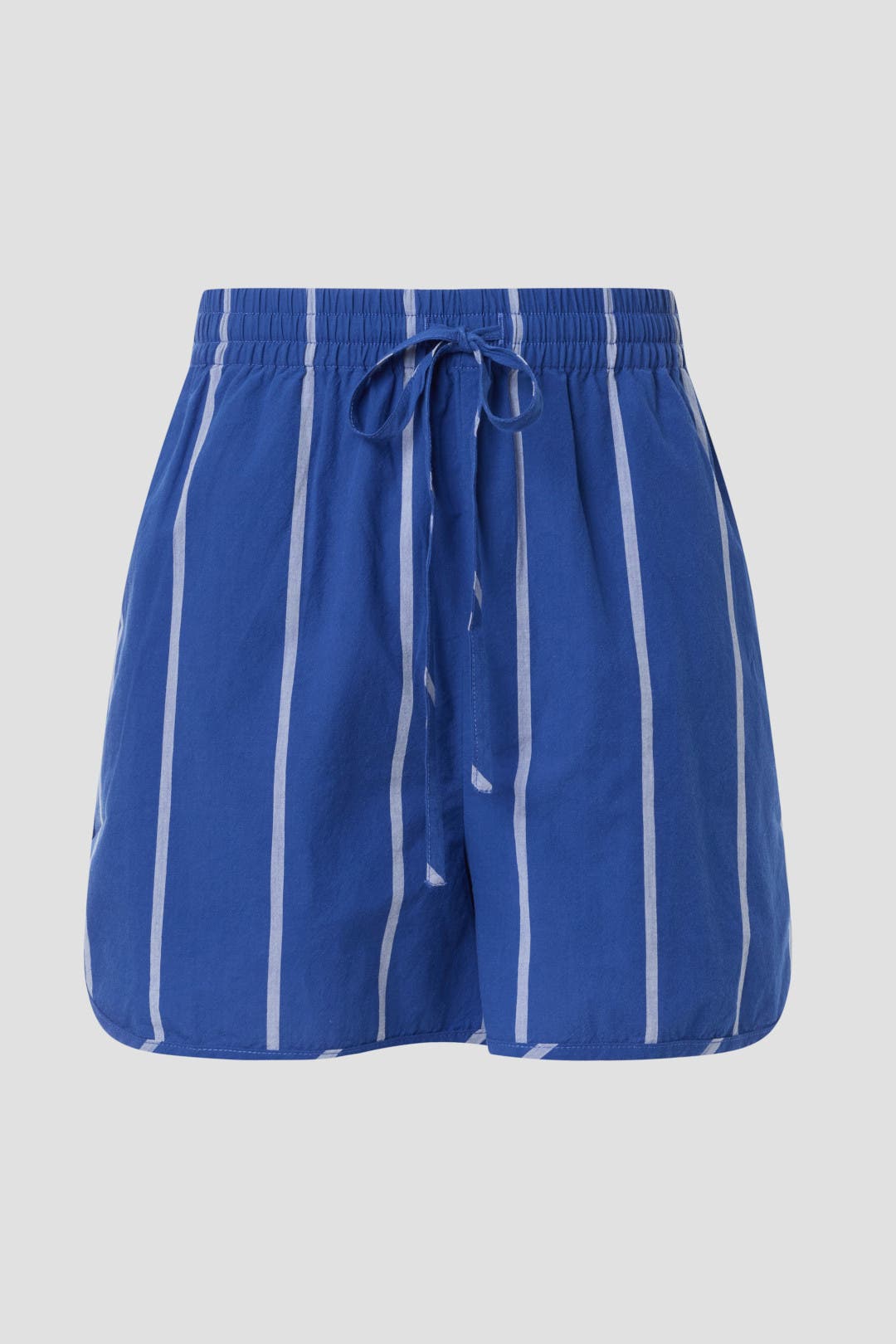 ショートパンツ Polysooem : 25SS / STRIPE DOLPHIN SHORTS (BLUE) Dolphin Hem Short Poplin by Madewell | Rent the Runway