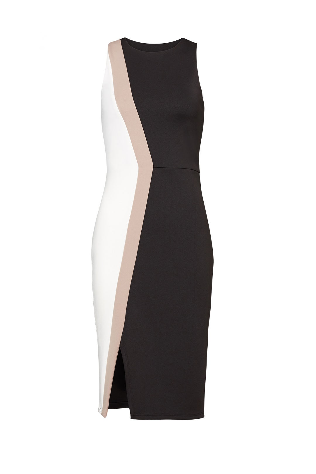 Cutout Hem Colorblock Sheath by Slate & Willow