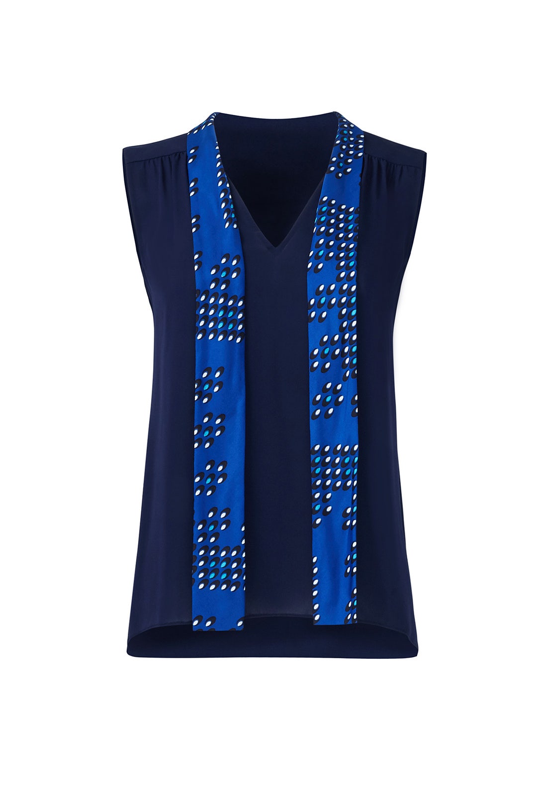 Britni Sleeveless Tie Top by Diane von Furstenberg