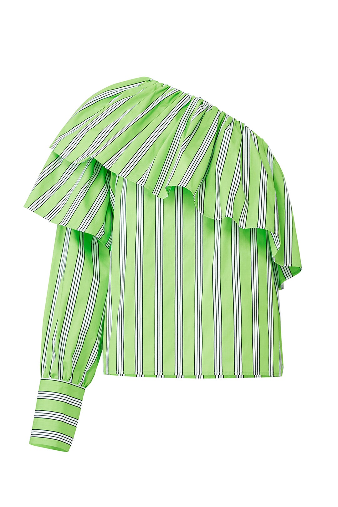 Green Stripe Top by MSGM 3