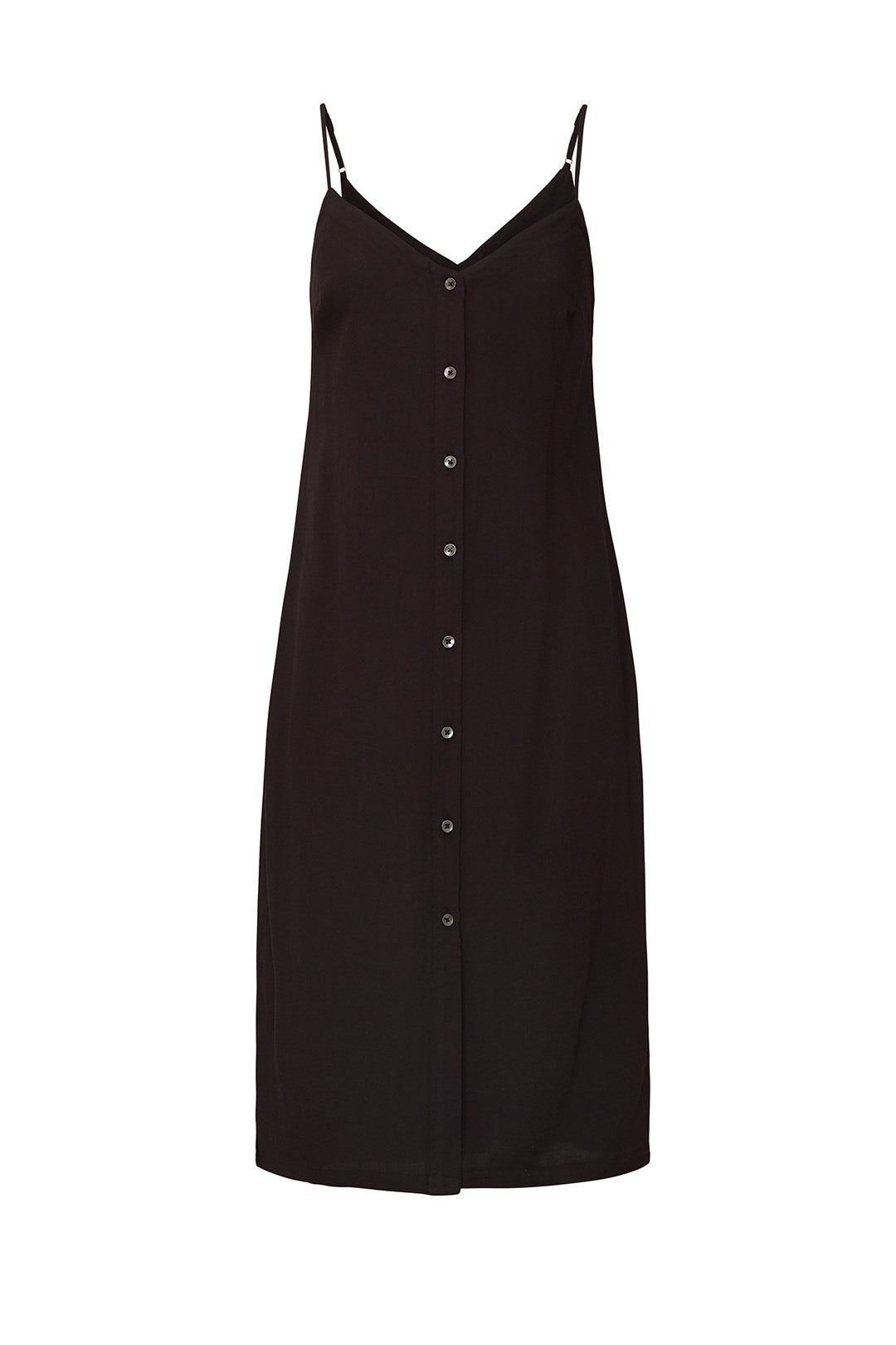 Black Button Front Dress by Splendid 3