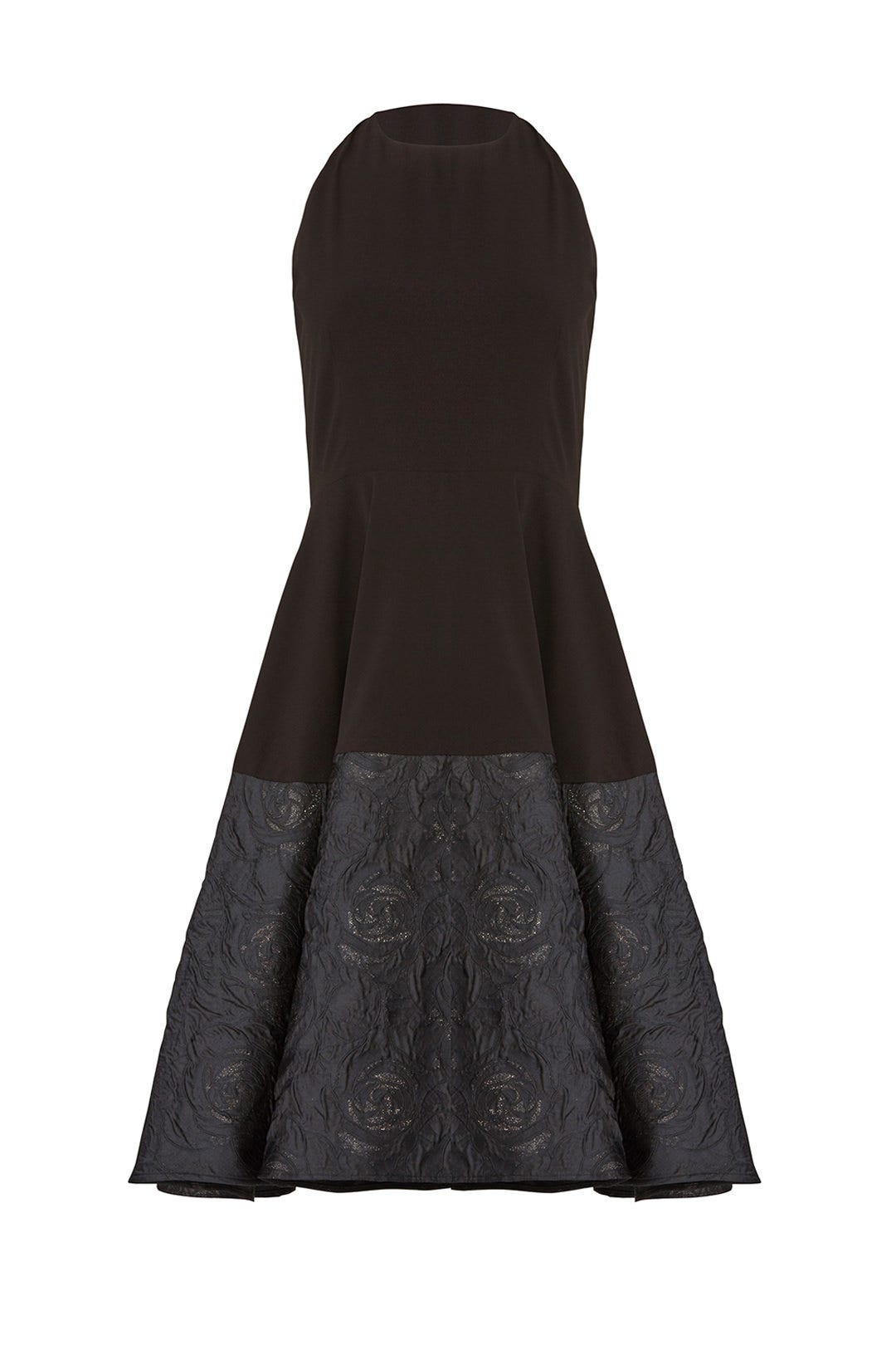 Black Sparkle Hem Dress by Slate & Willow