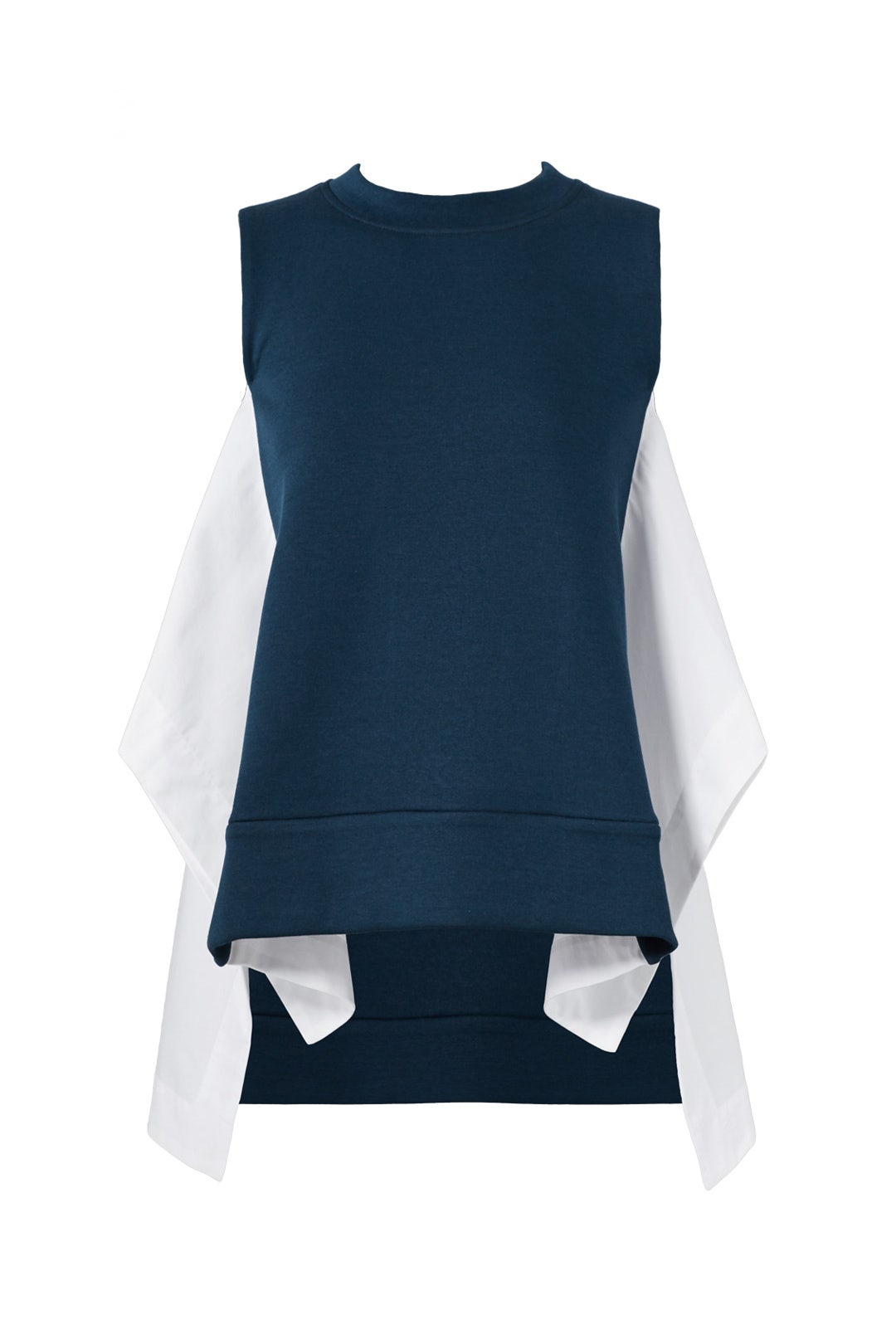 Marine Blue Combo Top by Marni
