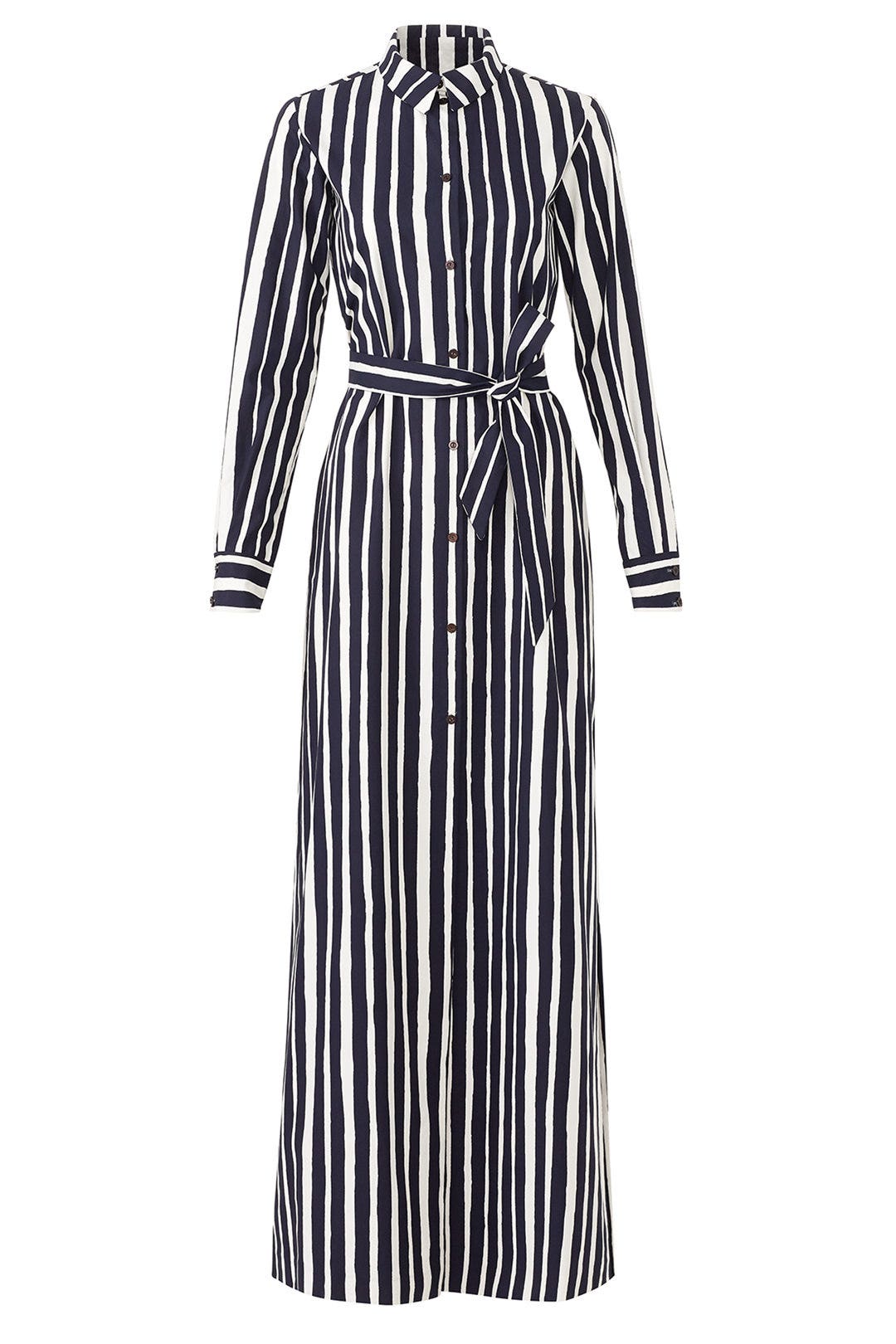 Striped Shirtdress by Martin Grant