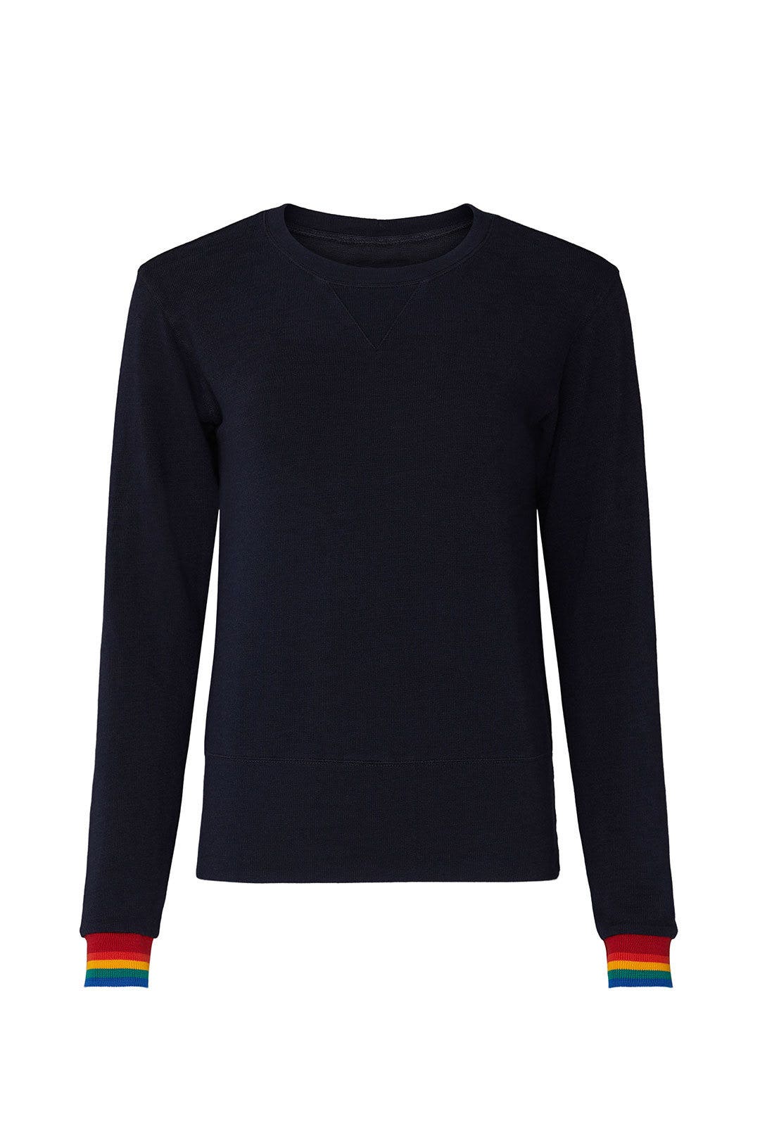 Rainbow Cuff Sweatshirt by MONROW 4