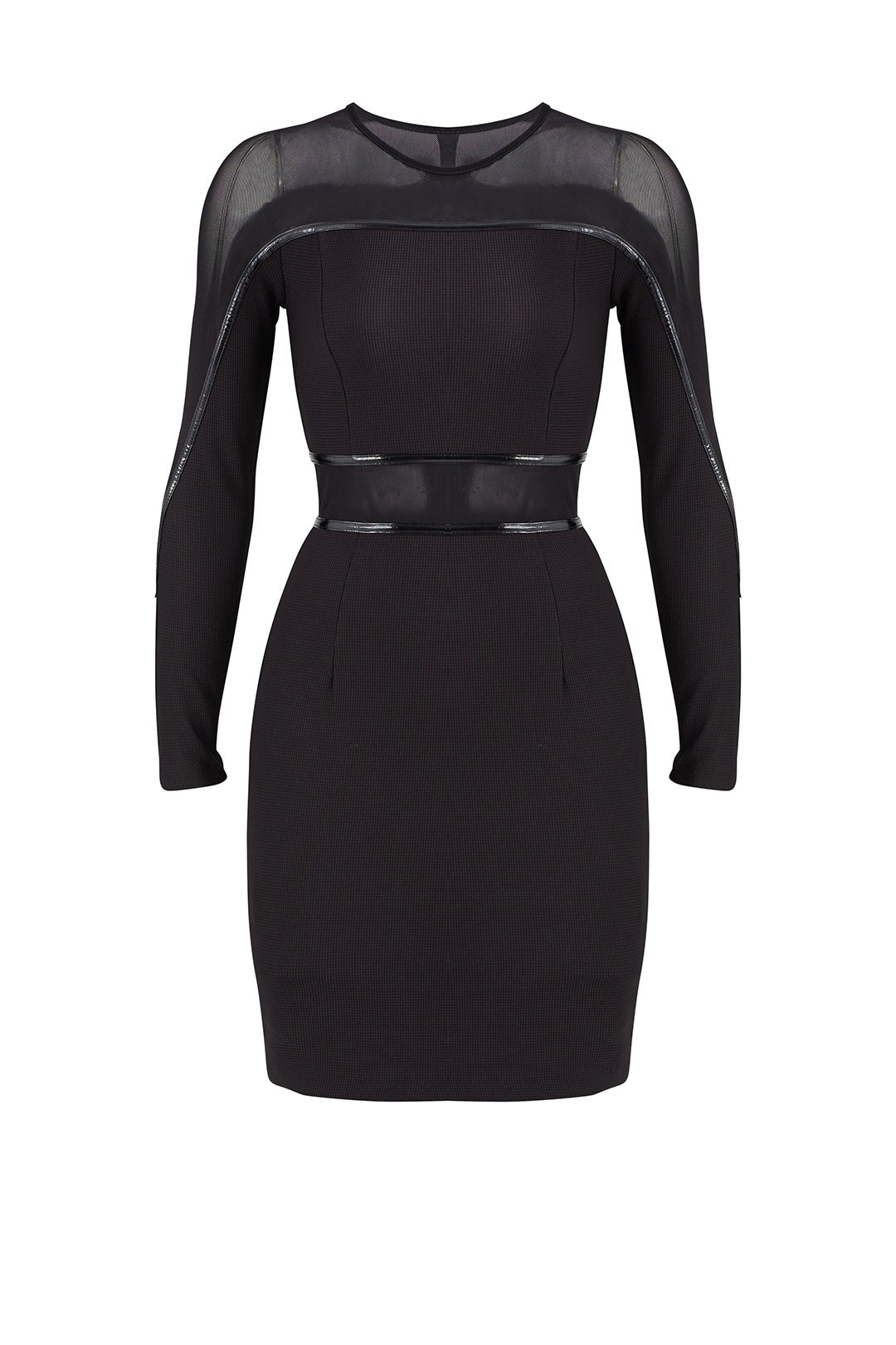 Black Asc Dress by AQ/AQ 3