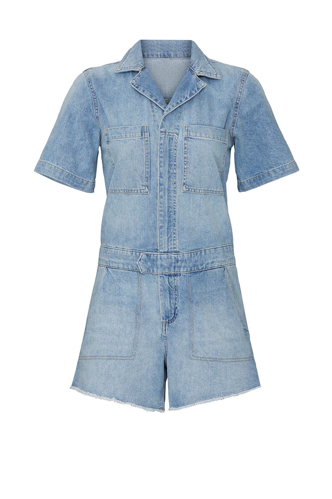 Denim Hannah Romper by DL1961 | Rent the Runway