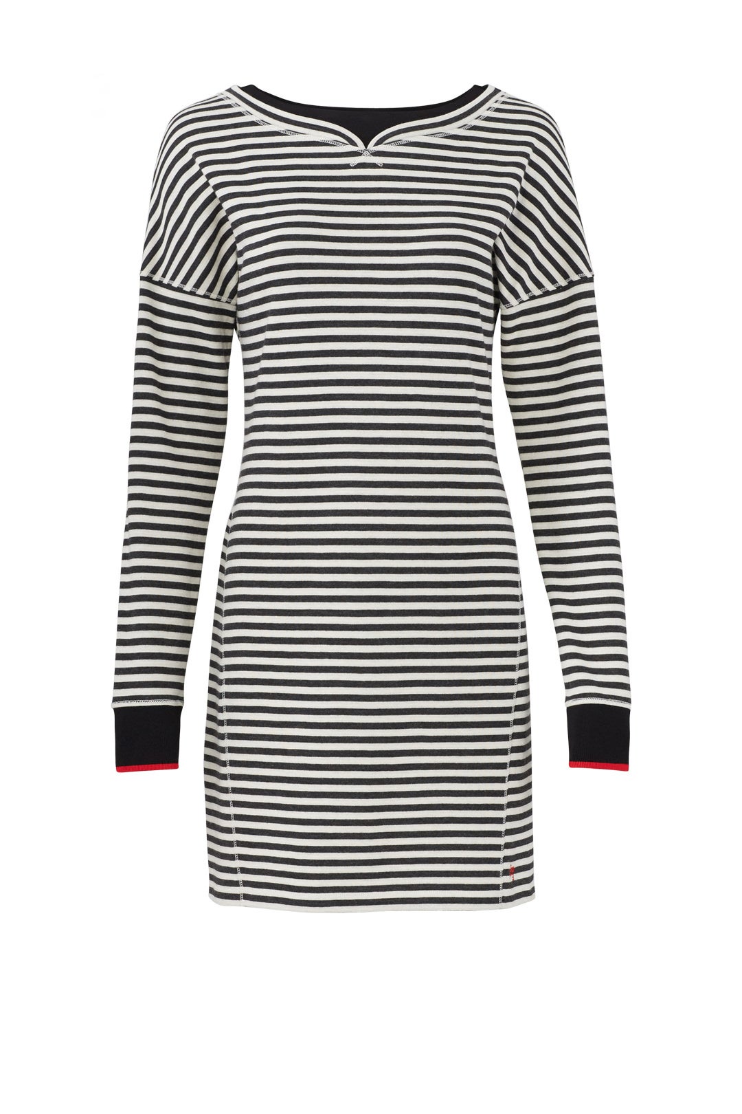 Stripe Boatneck Dress by Jason Wu