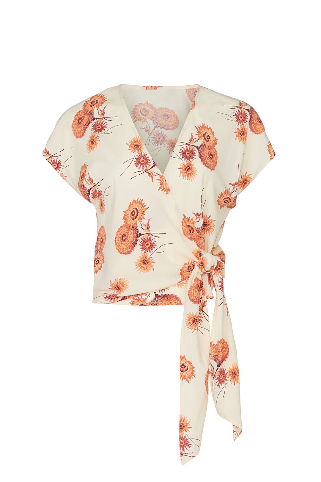Twiggy Print Wrap Top by Madewell