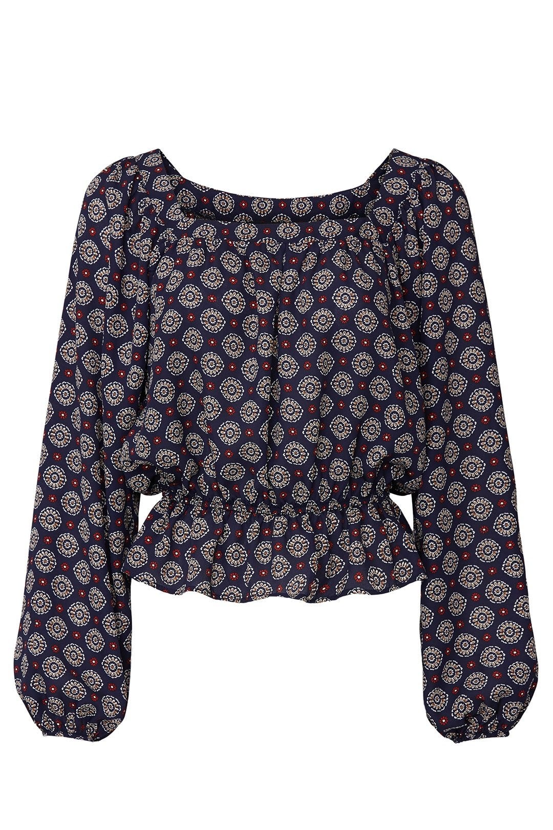 Medallion Square Neck Top by Slate & Willow