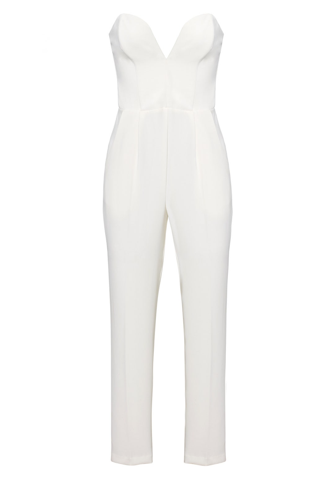 Ivory Sweetheart Jumpsuit by Amanda Uprichard 3
