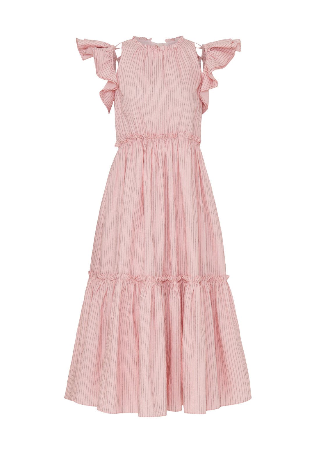 Sofia Stripe Midi Dress by Cinq à Sept | Rent the Runway