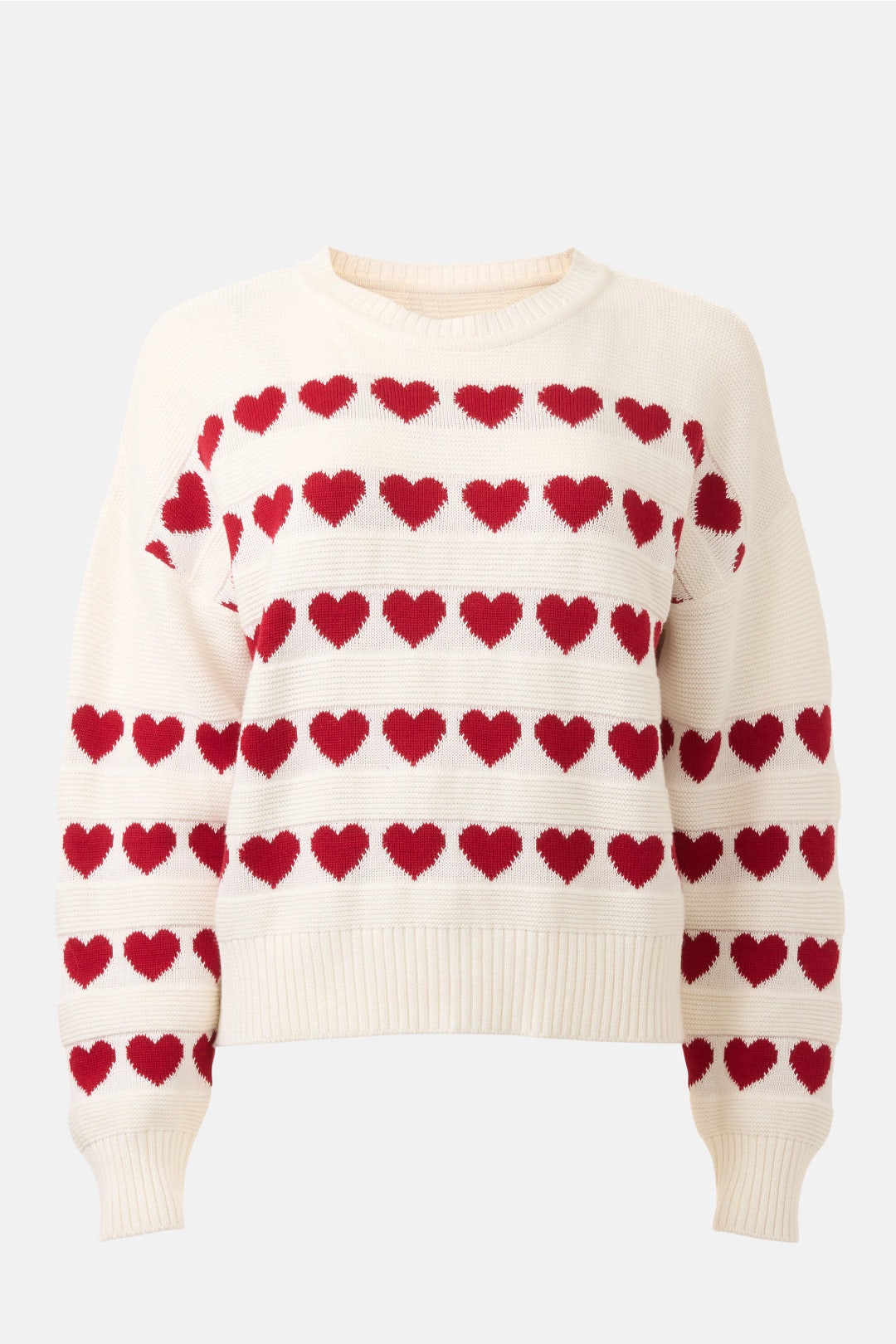 Heart Crewneck Sweater by Central Park West 4