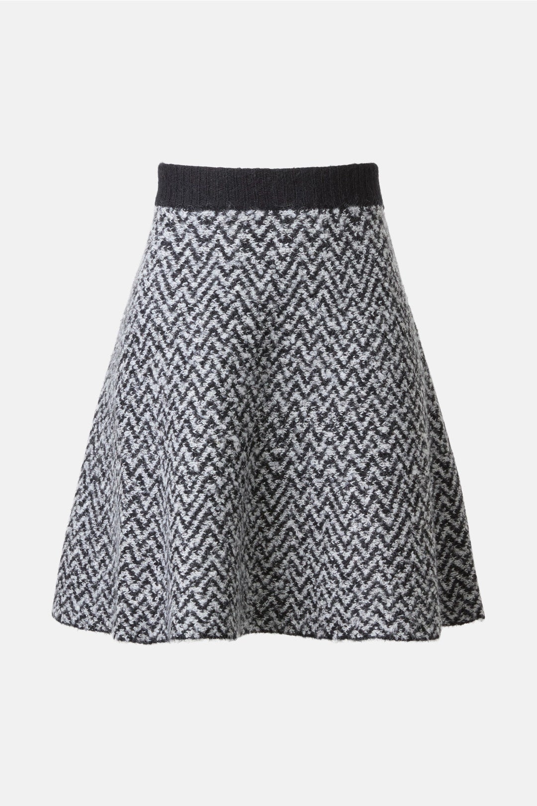 Imogen Herringbone Knit Skirt by Derek Lam 10 Crosby 4