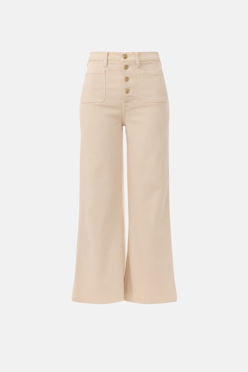 Ultra High Rise Cropped Jeans by 7 For All Mankind - Photo 4