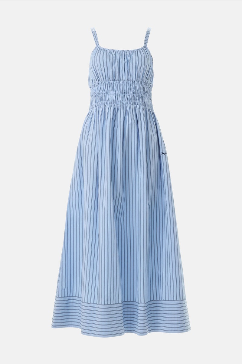 The Delta Dress Noir Gingham by Solid &amp; Striped | Rent the Runway