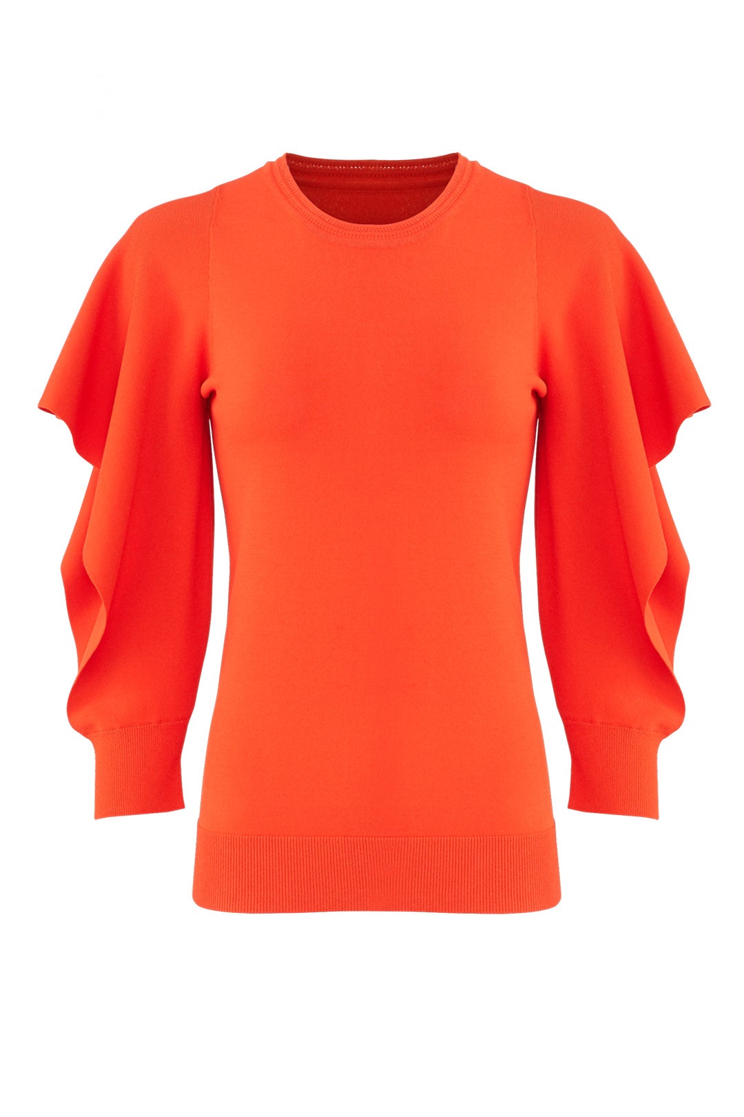 Flounce Sleeve Sweater by Opening Ceremony