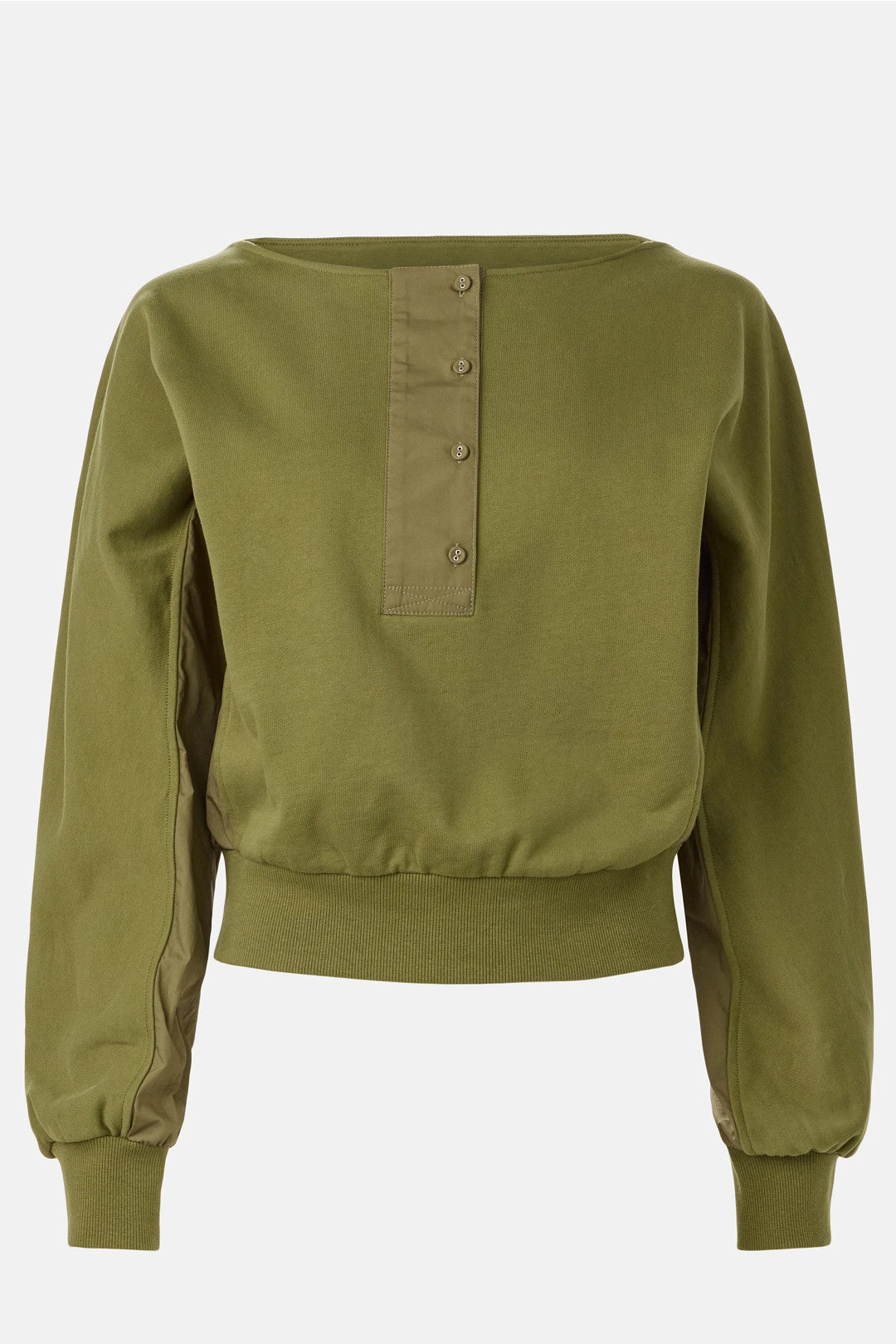 French Terry Combo Henley by 3.1 Phillip Lim 4