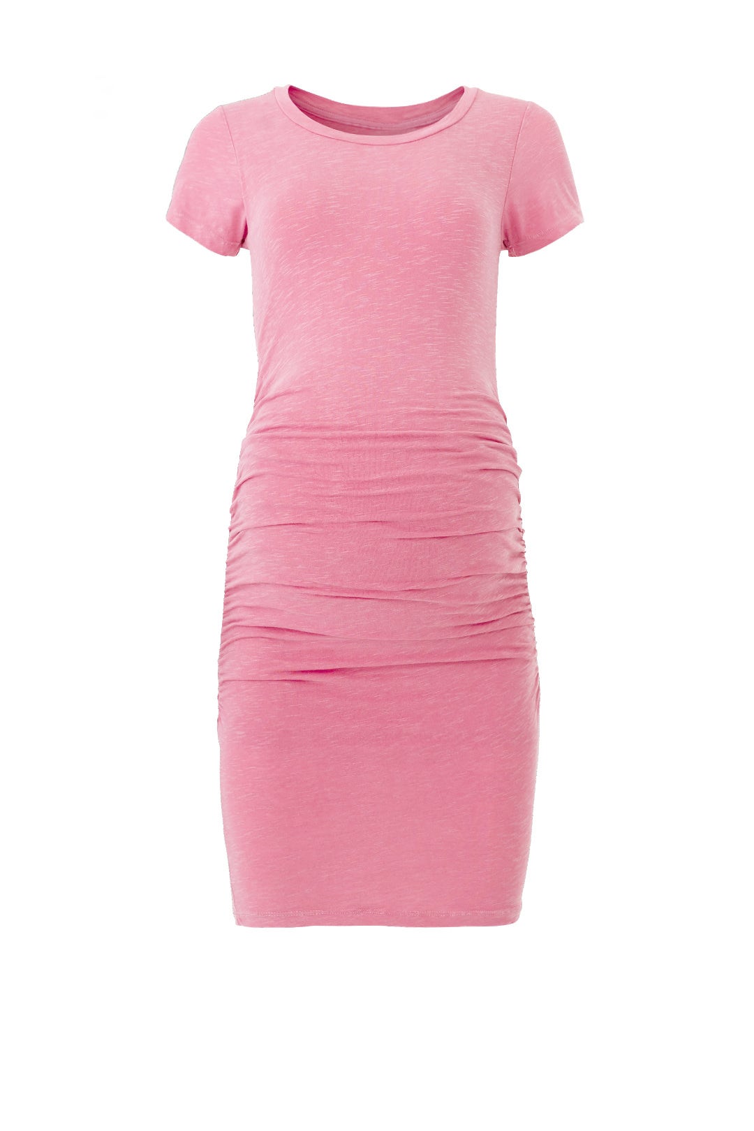 Pink Ruched Maternity Sheath by Sundry 3