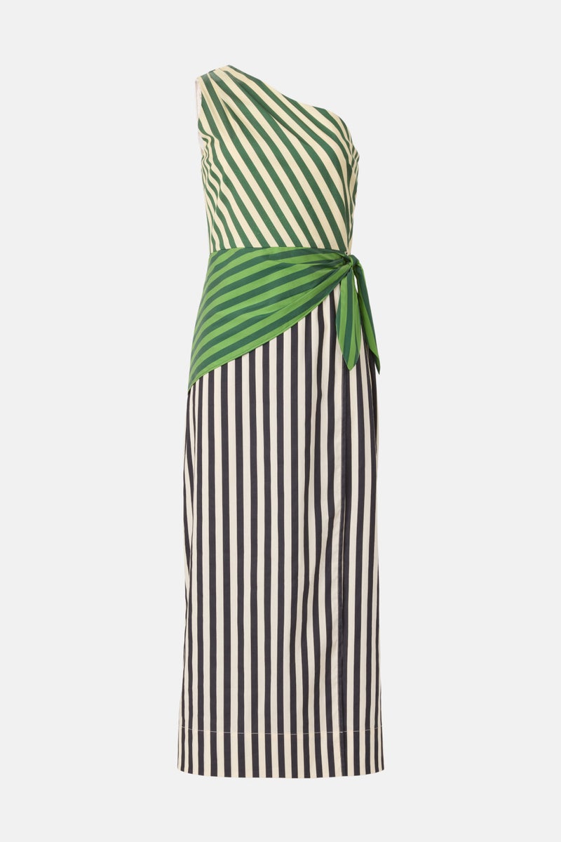 Belem Poplin Midi Dress by SIMONMILLER - Photo 4