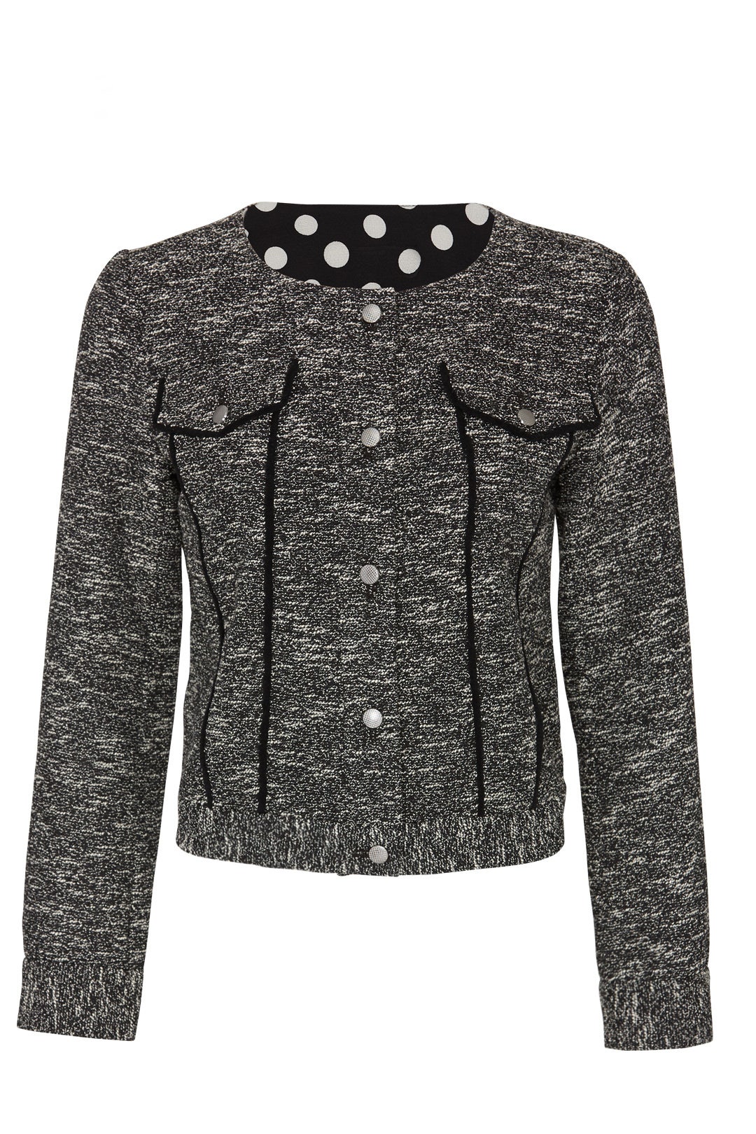 Black Tweed Jacket by Slate & Willow