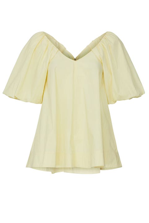 Lemon Spritz Yellow Puff Top main image 1