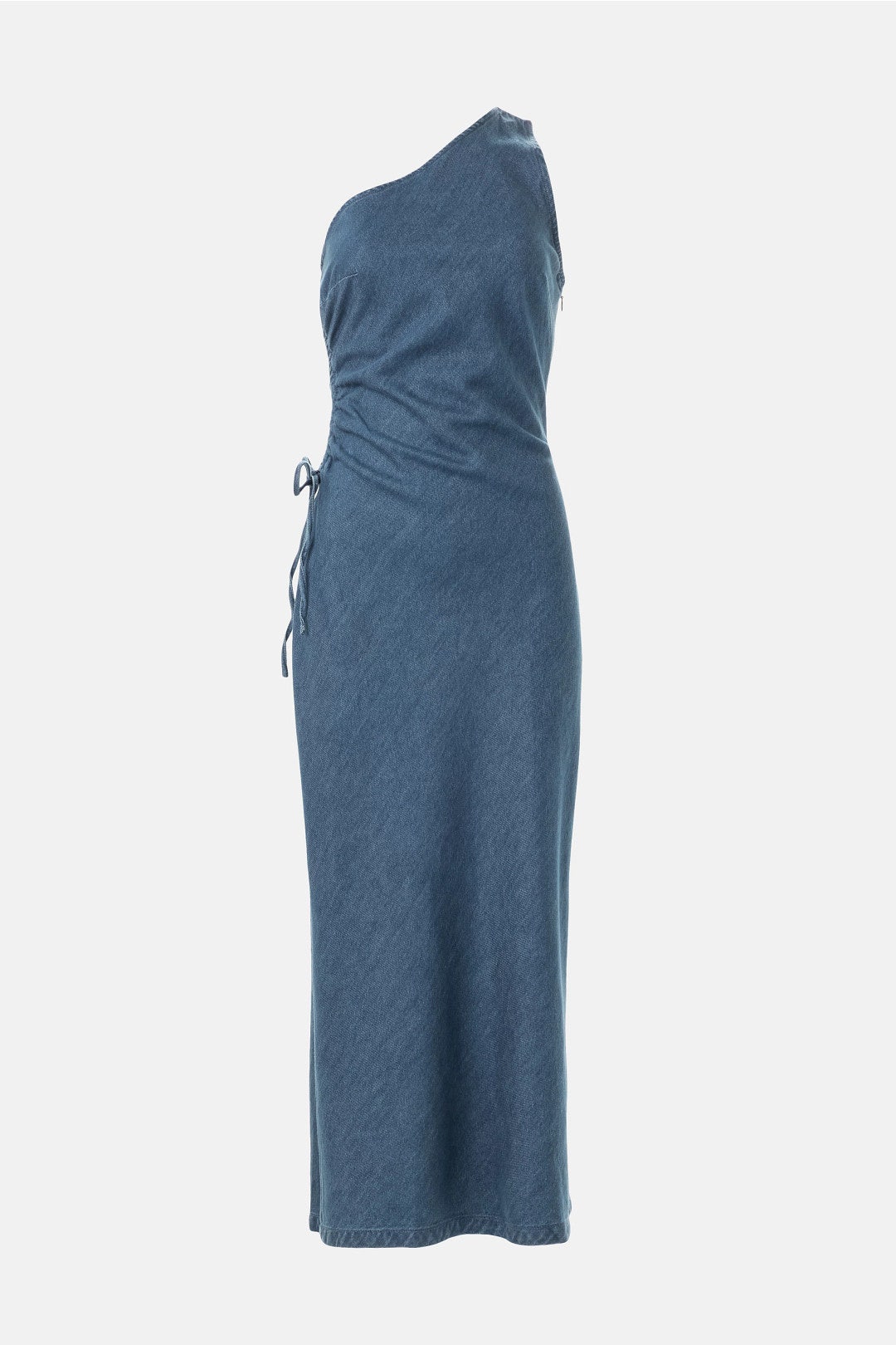 birthday dress 13 Asymmetrical Ruched Belted Sleeveless Mini Dress – Micas main image 0