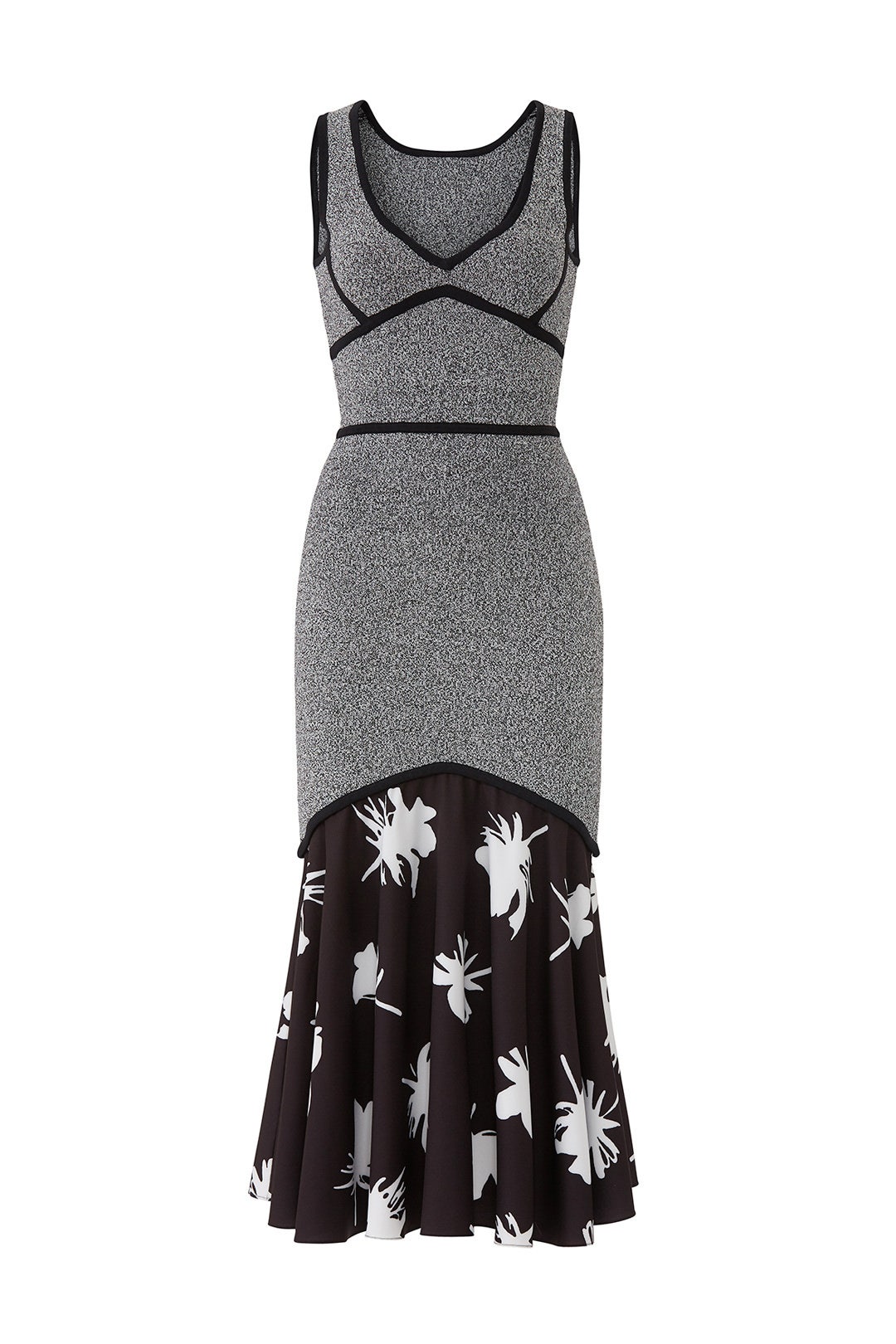 Contrast Hem Dress by Prabal Gurung x RTR