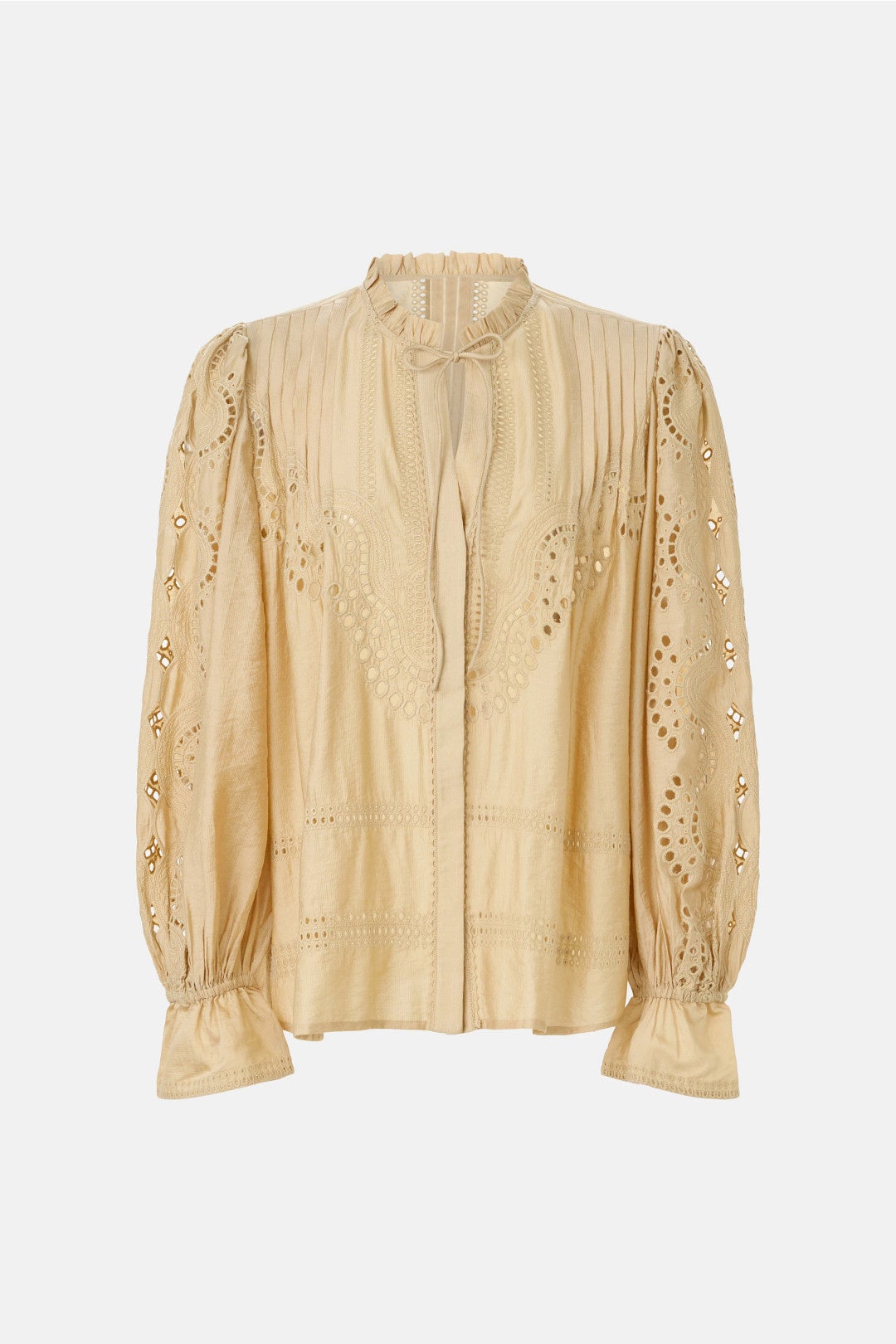 Rhiannon Embroidered Blouse by Reiss