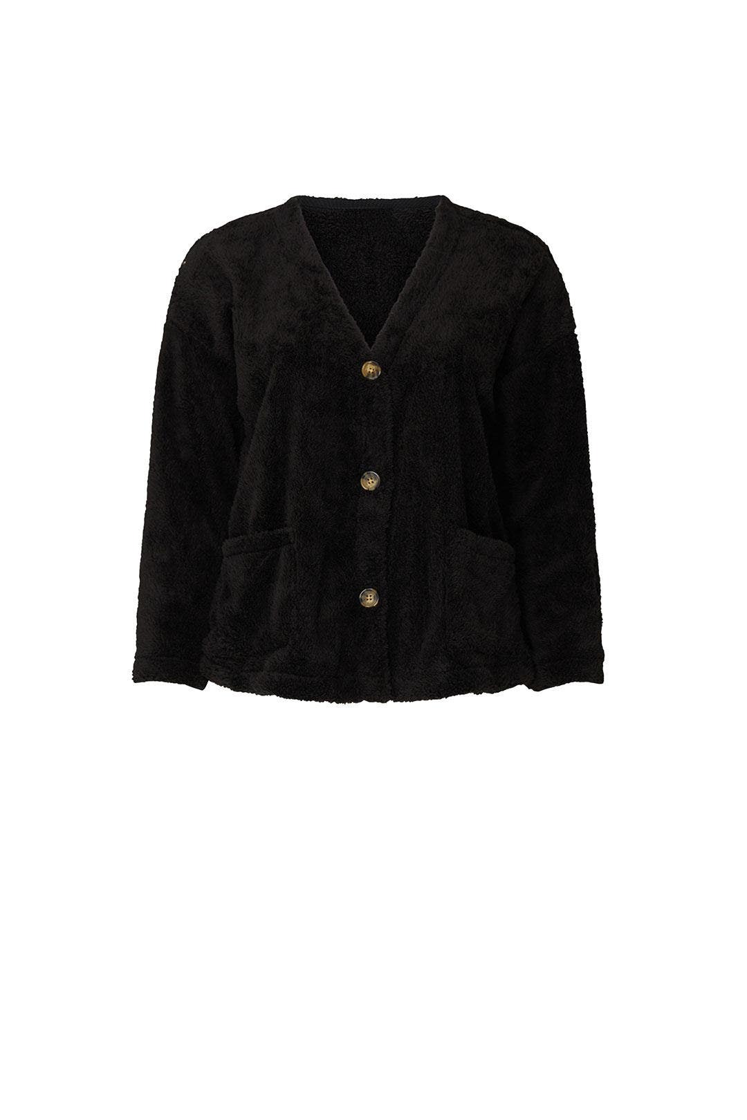 Wera Faux Sherpa Cardigan by B Collection by Bobeau
