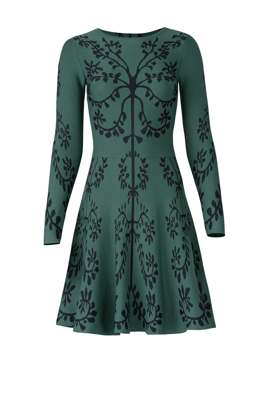Intarsia Flare Dress by John + Jenn