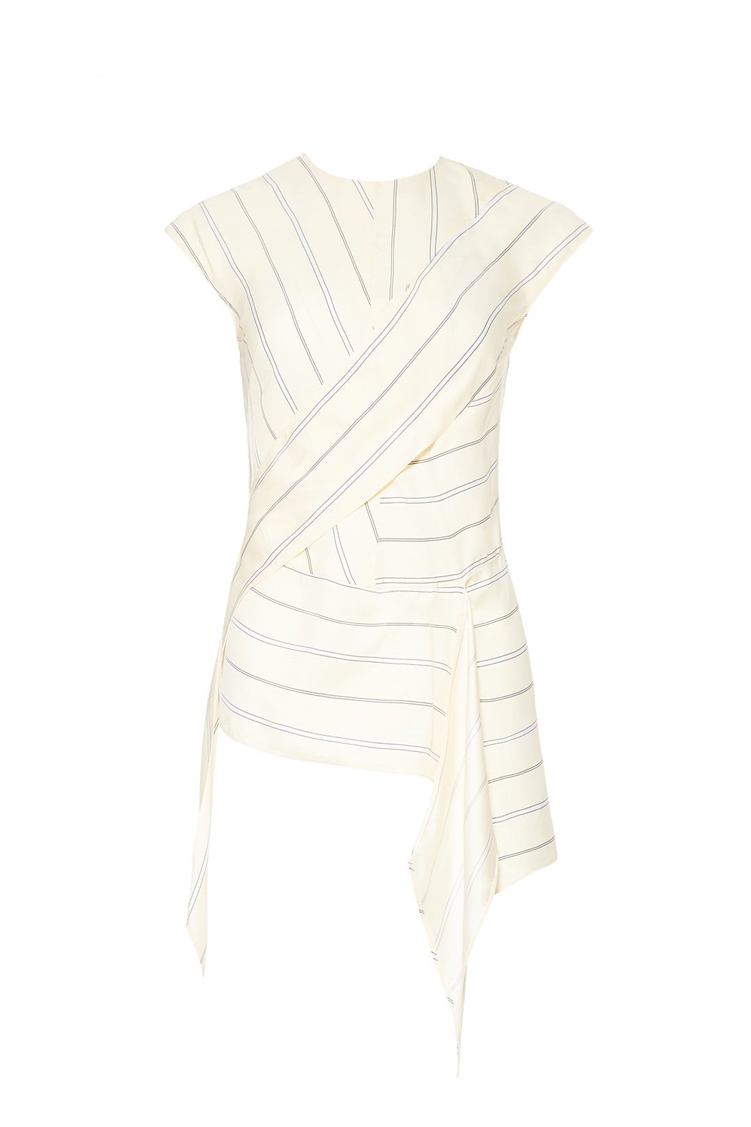 Departure Stripe Top by Nicole Miller
