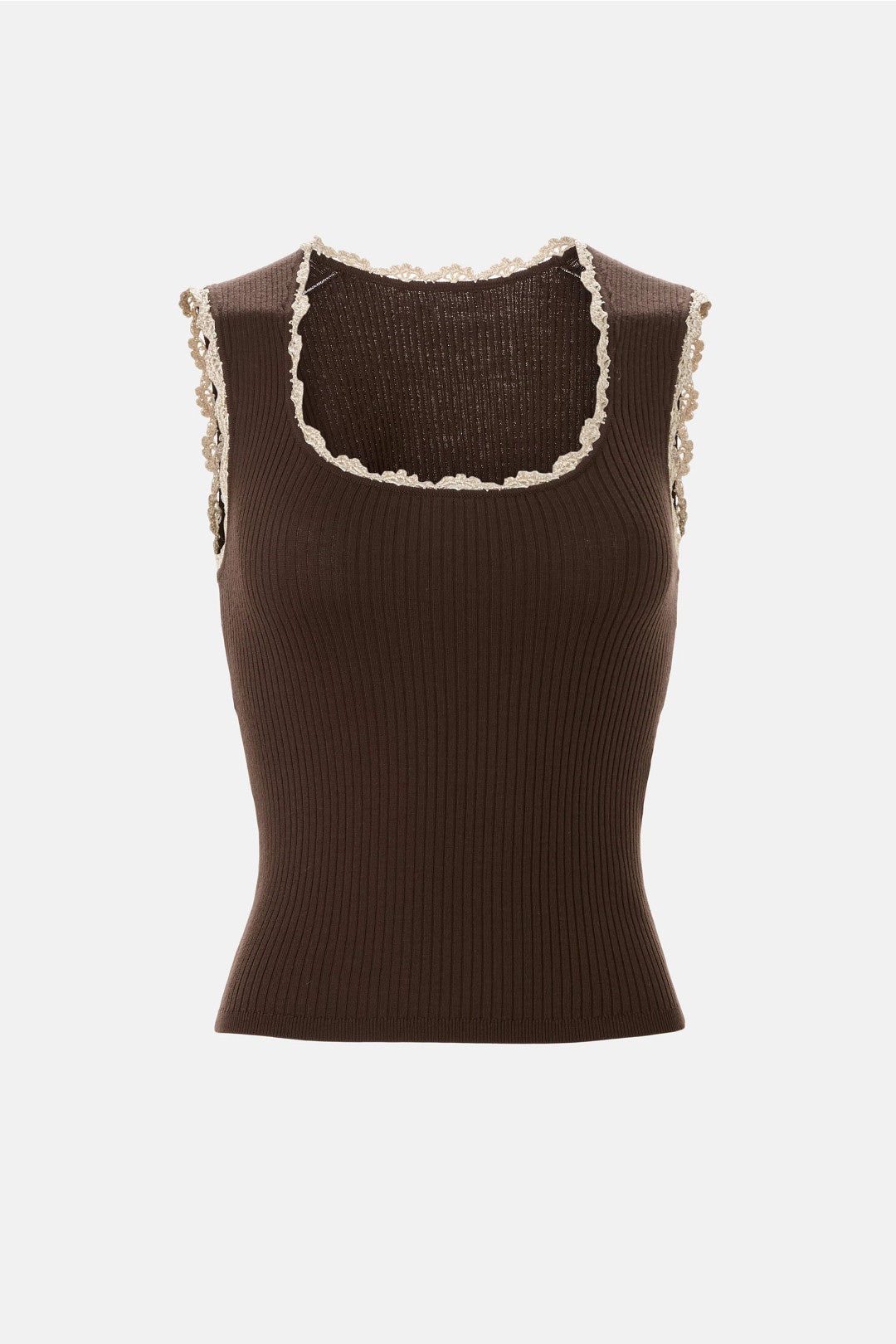Belize Contrast Tank Top by Sandro