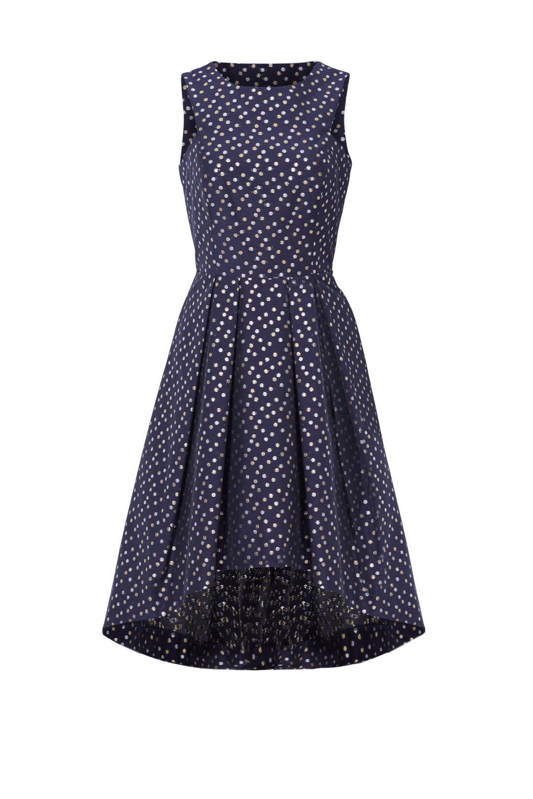 Metallic Dot Jacquard Dress by Shoshanna 3