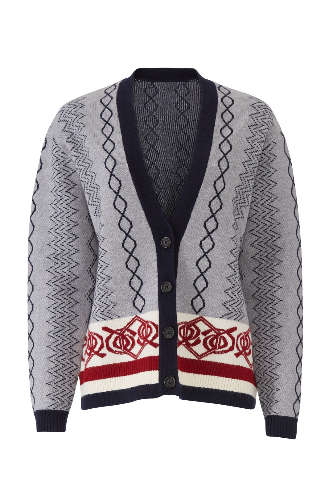 Printed Novelty Cardigan by Slate & Willow
