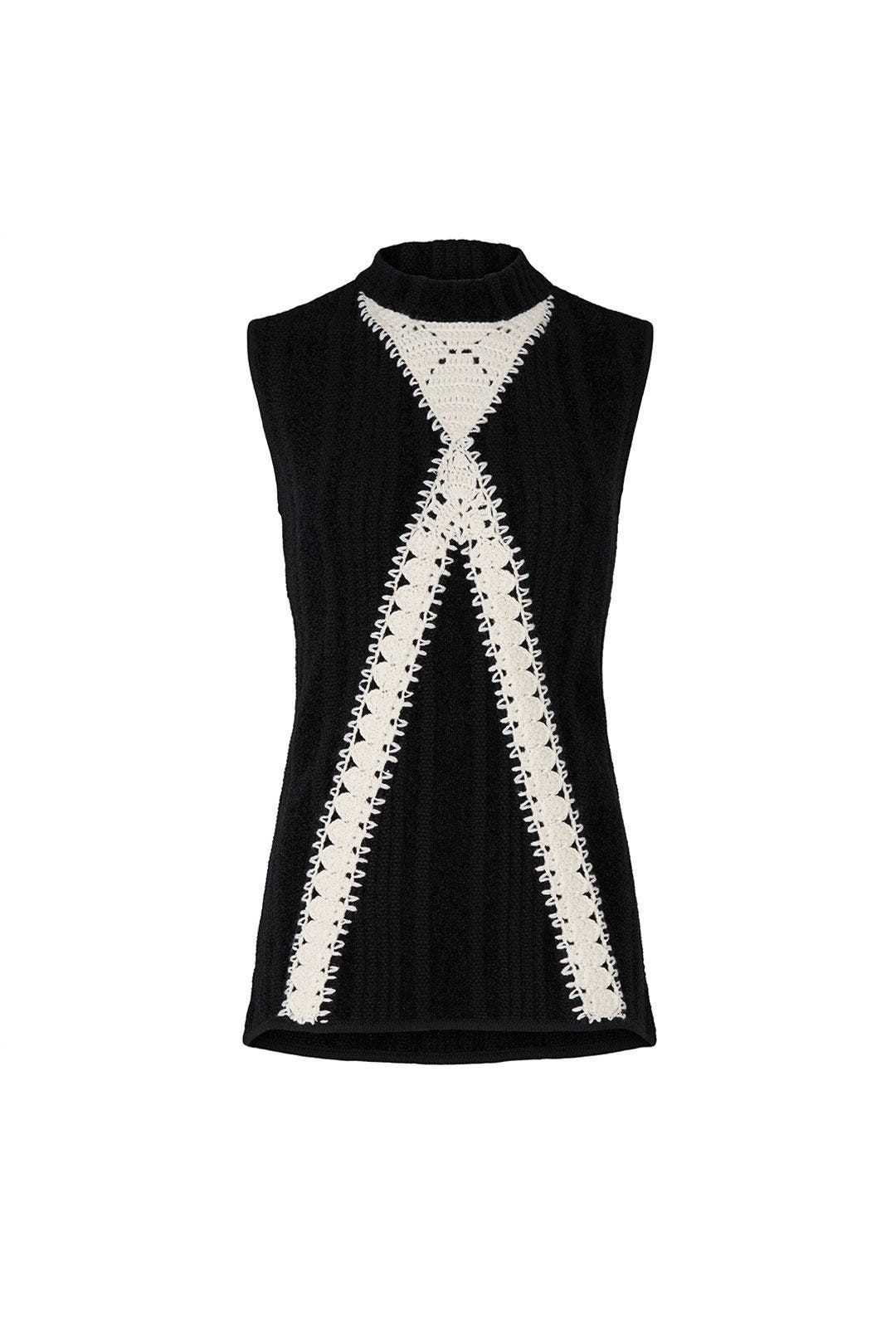 Crochet Sleeveless Sweater by Thakoon x RTR 4