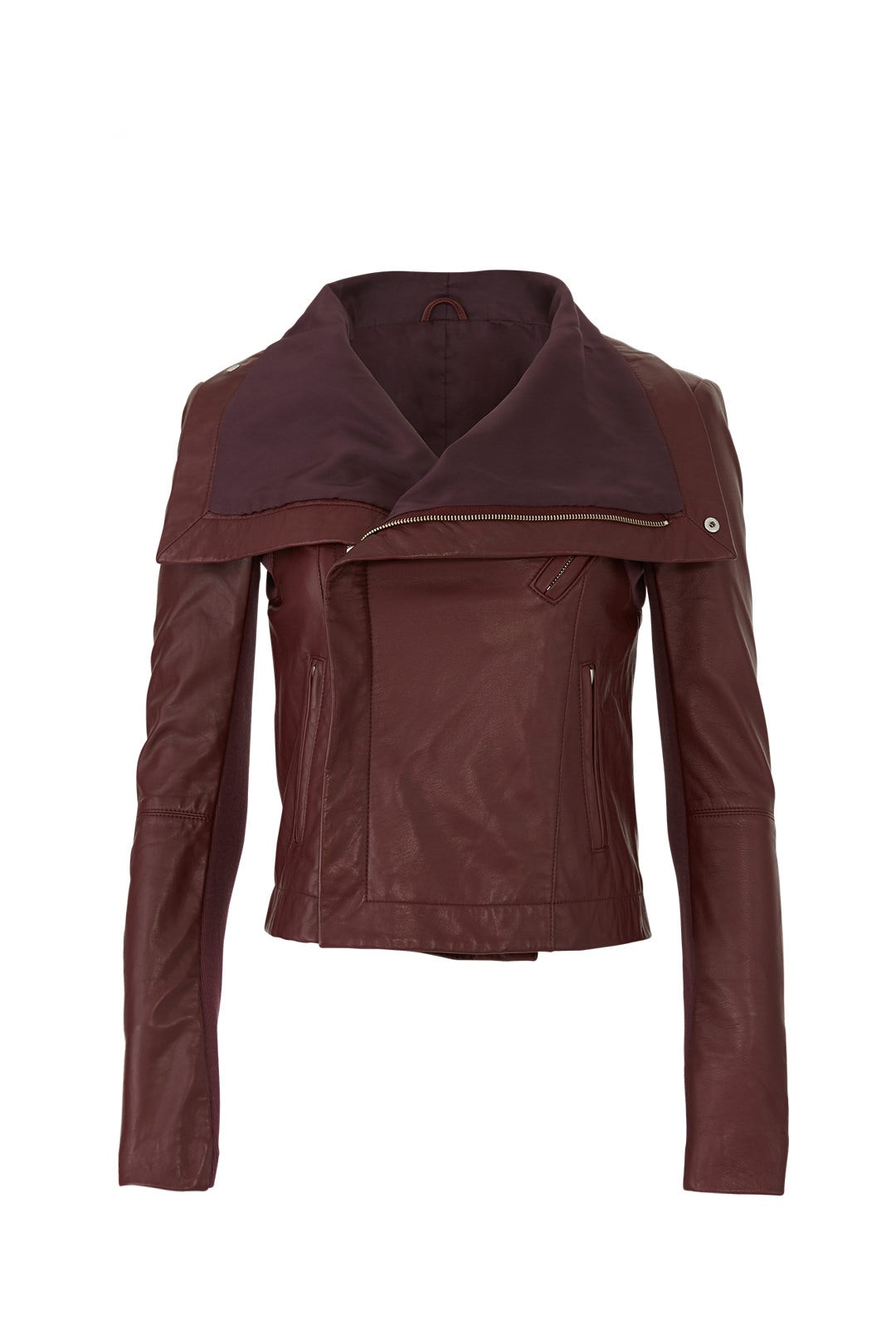 Merlot Max Leather Jacket by VEDA 3
