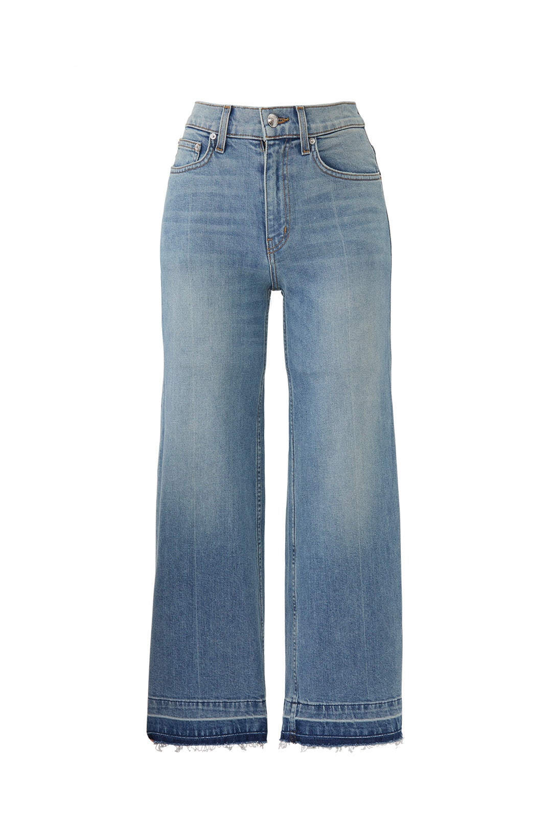 Dylan Wide Leg Denim Culottes by Derek Lam 10 Crosby 3