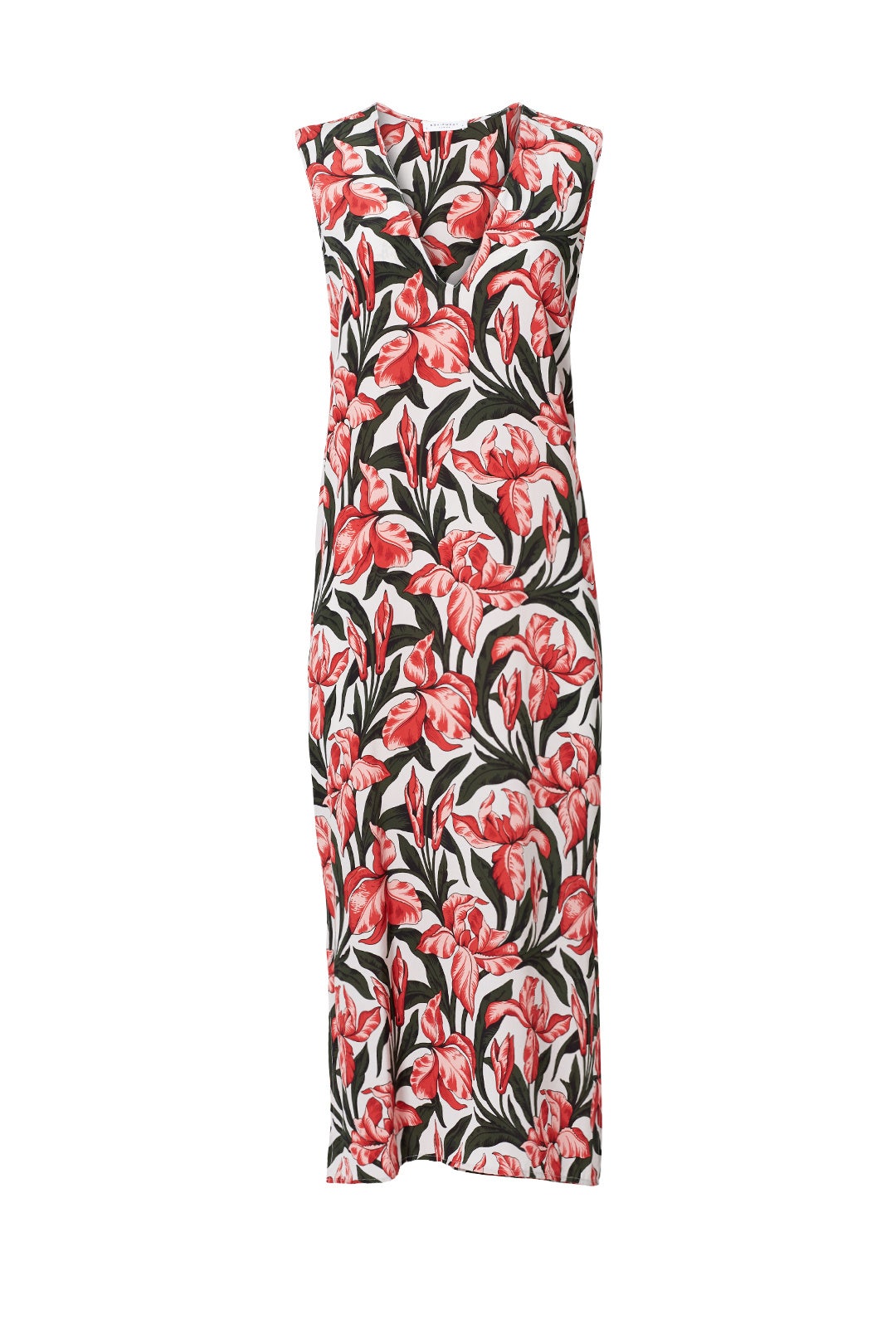 Tropical Floral Print Shift by Equipment