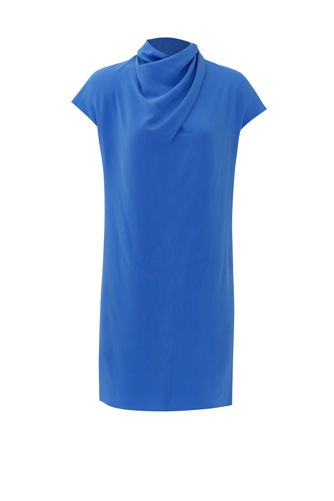 Imperial Blue Scarf Neck Dress by Nina Ricci 3